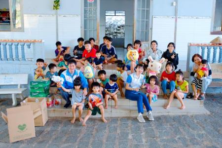 Trao quà tại trung tâm bảo trợ xã hội Madagui ở Lâm Đồng ngày 04/04/2026