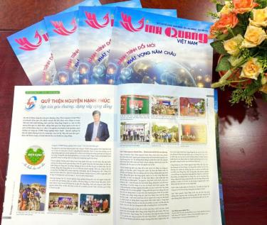 Quỹ Thiện nguyện Hạnh Phúc được vinh danh tại Tạp chí Vinh Quang Việt Nam