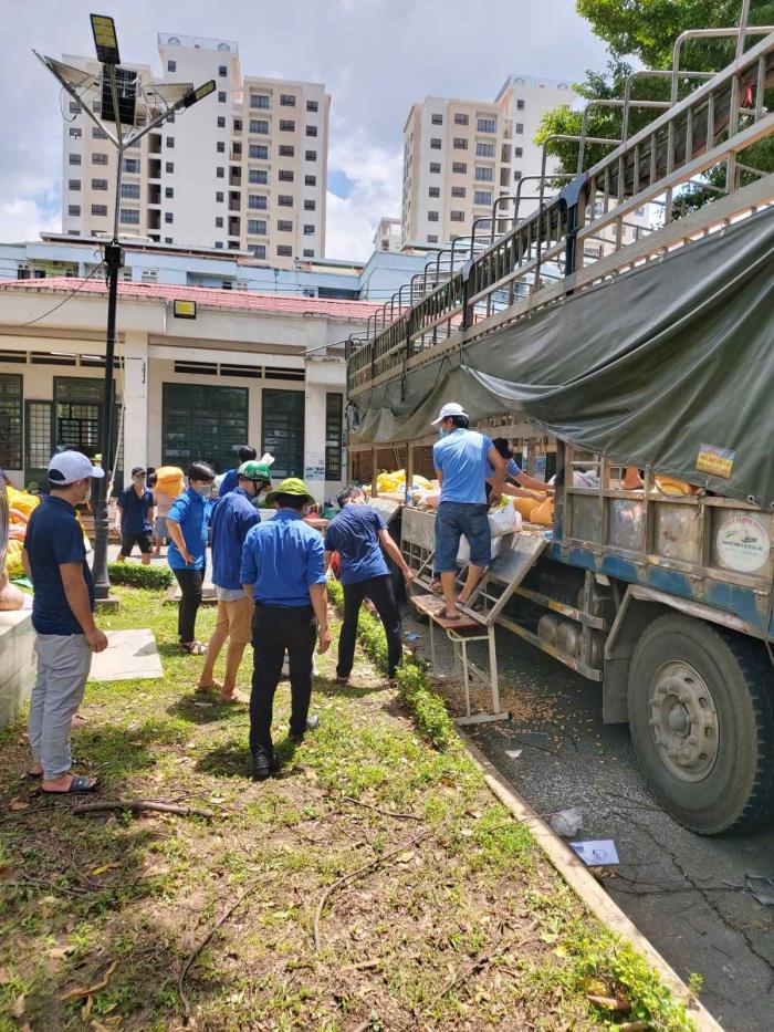 Quỹ tiếp nhận hơn 30 tấn nhu yếu phẩm từ bà con Quảng Bình cứu trợ cho người dân TP.Hồ Chí Minh mùa Covid (20/07/2021)