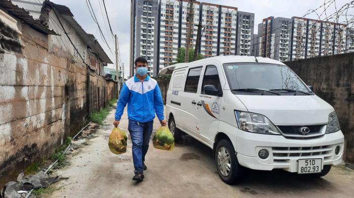 Qũy tiếp tục phân bổ quà đến các khu cách ly trên địa bàn TP.Hồ Chí Minh (22/07/2021)