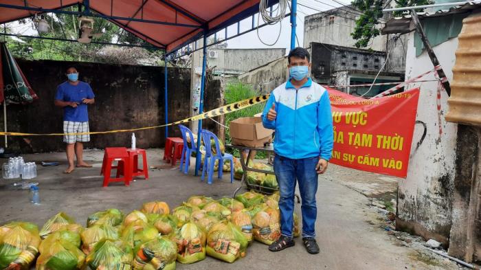 Qũy tiếp tục phân bổ quà đến các khu cách ly trên địa bàn TP.Hồ Chí Minh (22/07/2021)