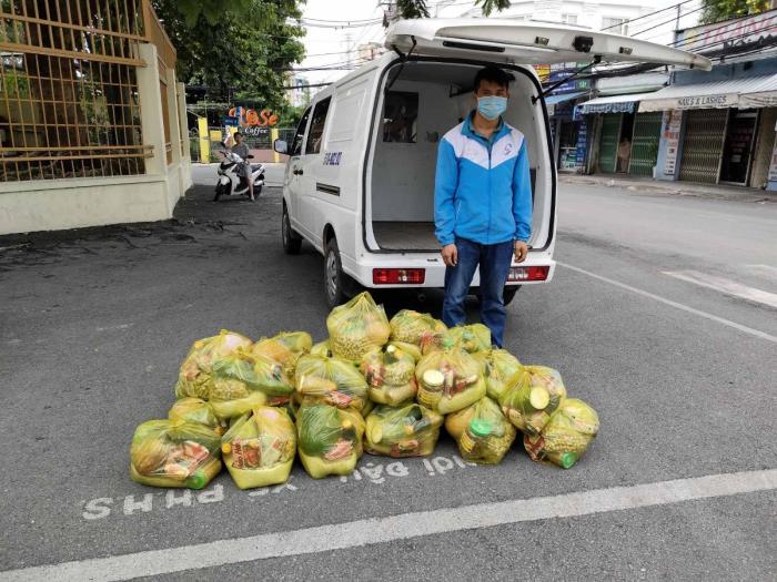 Qũy tiếp tục phân bổ quà đến các khu cách ly trên địa bàn TP.Hồ Chí Minh (22/07/2021)