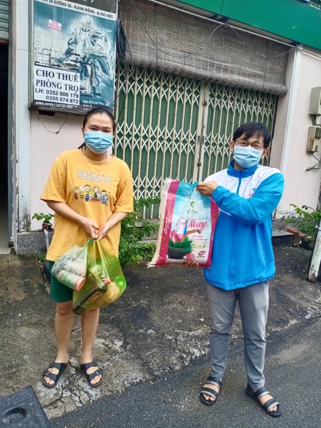 Qũy tiếp tục phân bổ quà đến các khu cách ly trên địa bàn TP.Hồ Chí Minh (22+22/07/2021)