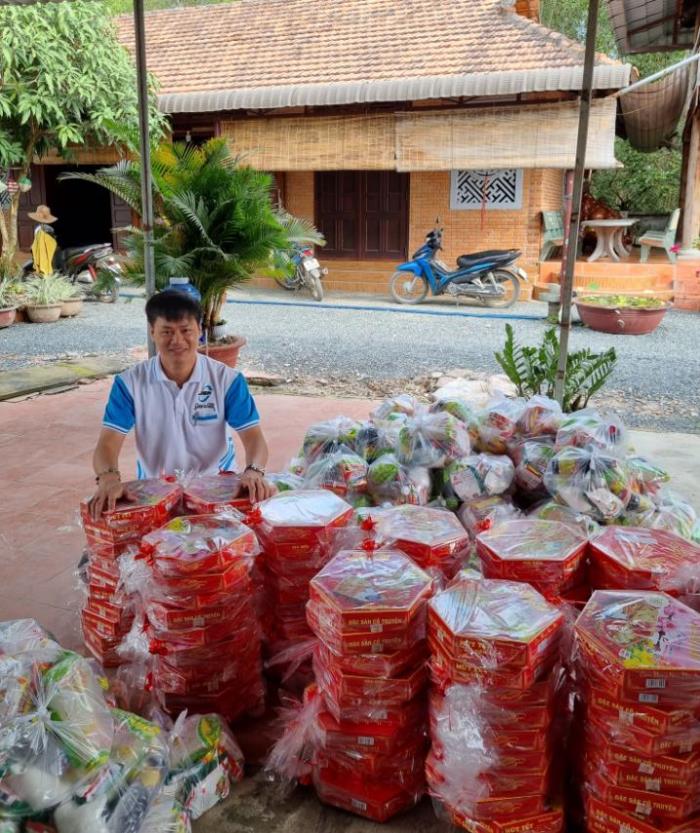 Trao quà ngày cuối năm 2022 tại Bình Thuận (31/12/2022)