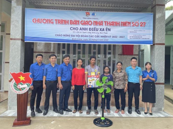 Trao nhà thanh niên tại Bình Phước (ngày 30/06/2022)