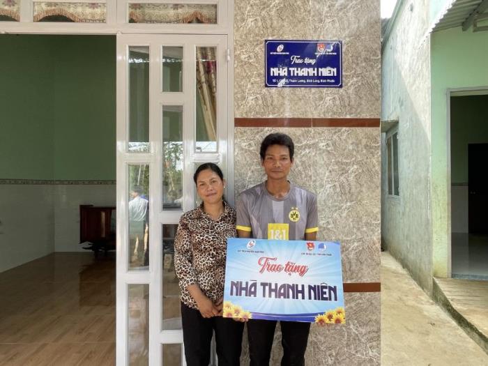 Trao nhà thanh niên tại Bình Phước (ngày 30/06/2022)